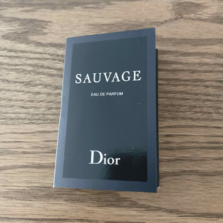 ディオール(Dior)のディオール ソヴァージュ サンプル オードゥパルファム 1ml 香水 ソバージュ(香水(男性用))