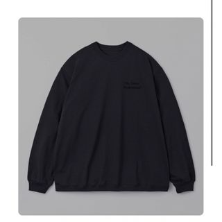 ennoy Long sleeve hem rib tee BLACK XL