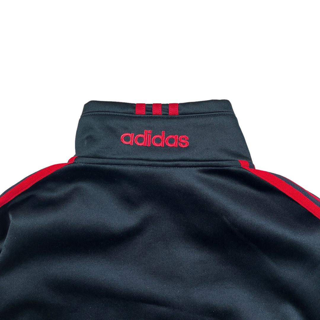 adidas(アディダス)の90s adidas アディダス ヴィンテージトラックジャケット ジャージ 黒 メンズのトップス(ジャージ)の商品写真