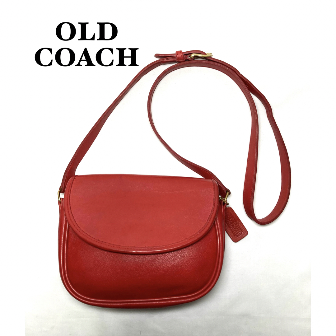 オールド コーチ OLD COACH ショルダーバッグ レザー レッド