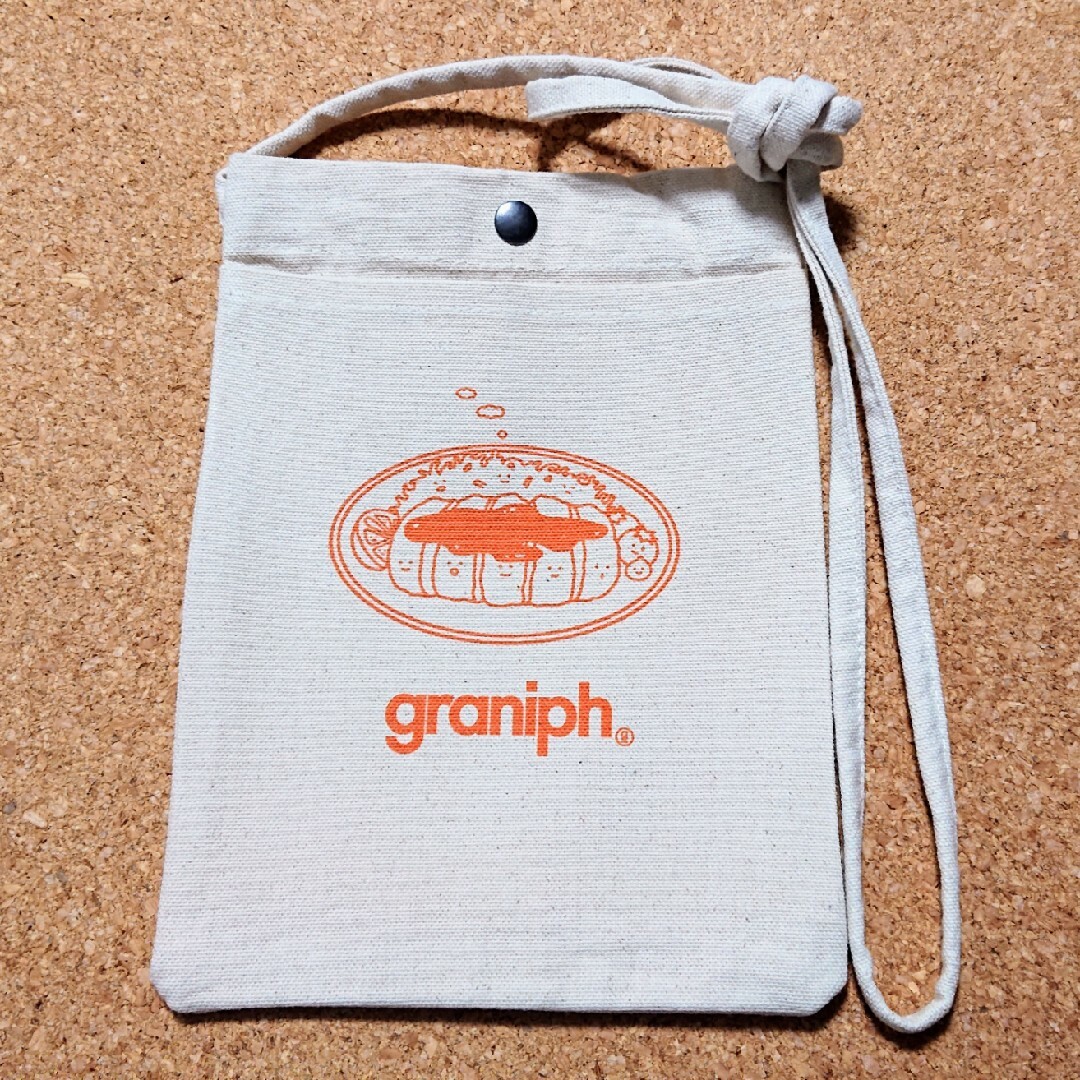 Graniph(グラニフ)のグラニフ ノベルティグッズ トンカツテイショク エンタメ/ホビーのコレクション(ノベルティグッズ)の商品写真