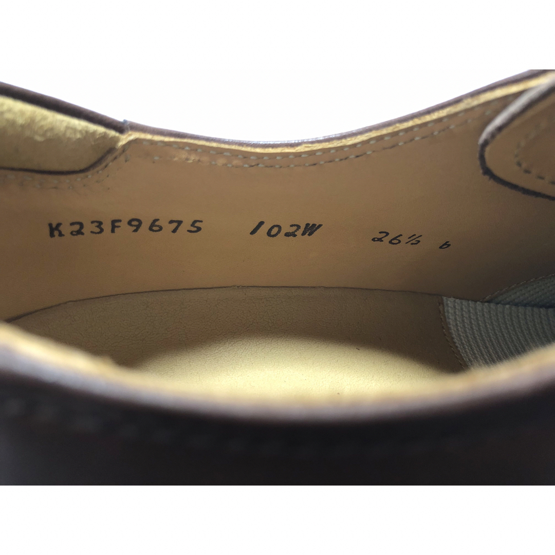 Regal Walker（REGAL CORPORATION）(リーガルウォーカー)のリーガルウォーカー 102WAH 26.5cm 3E ダークブラウン メンズの靴/シューズ(ドレス/ビジネス)の商品写真