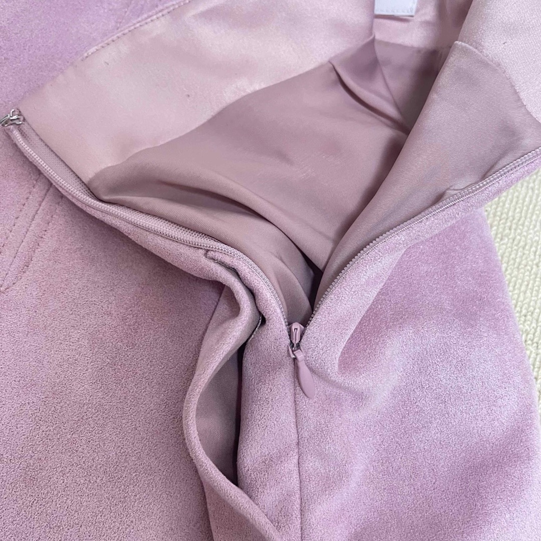 LE CIEL BLEU(ルシェルブルー)のルシェルブルー　ロングスカート　プリーツスカート　ピンク レディースのスカート(ロングスカート)の商品写真