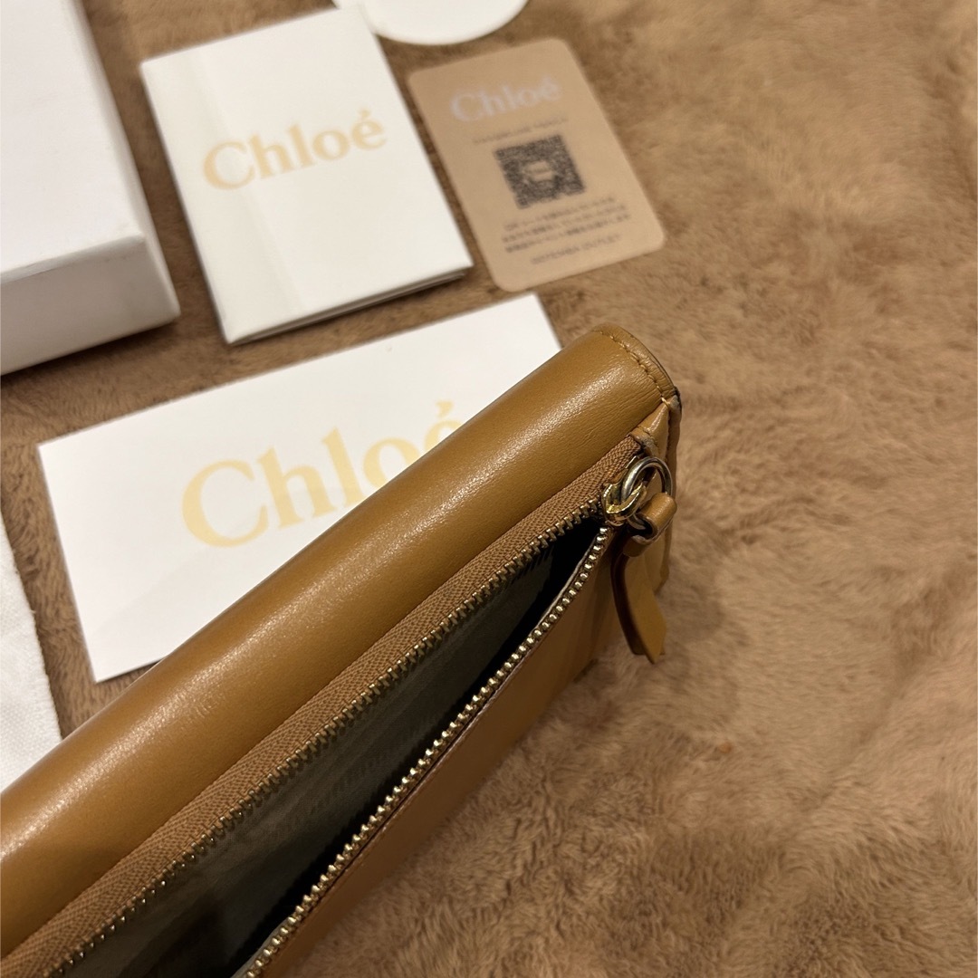 Chloe(クロエ)の【Chloe】TESS 美品☆カーフレザー ロングウォレット 定価7万円ほど レディースのファッション小物(財布)の商品写真