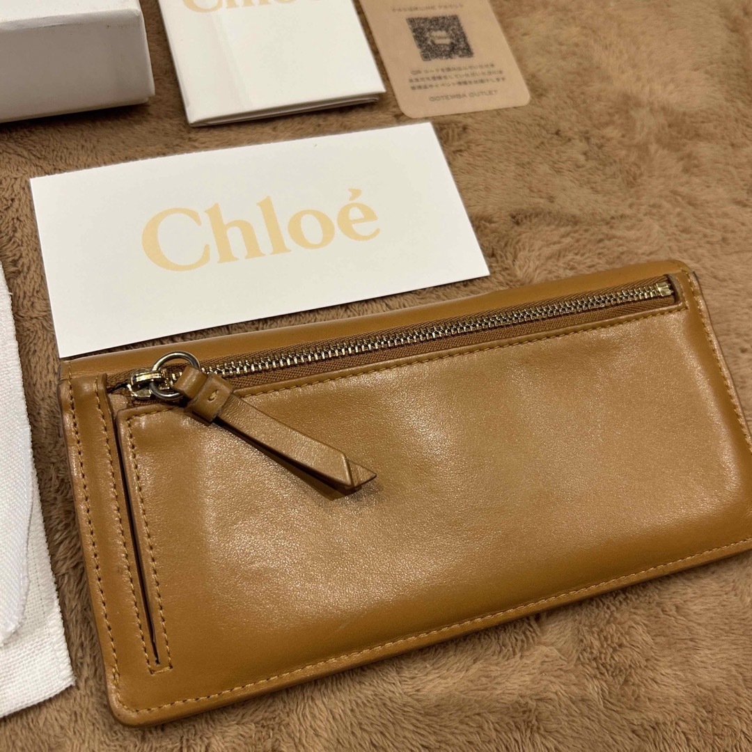 Chloe(クロエ)の【Chloe】TESS 美品☆カーフレザー ロングウォレット 定価7万円ほど レディースのファッション小物(財布)の商品写真