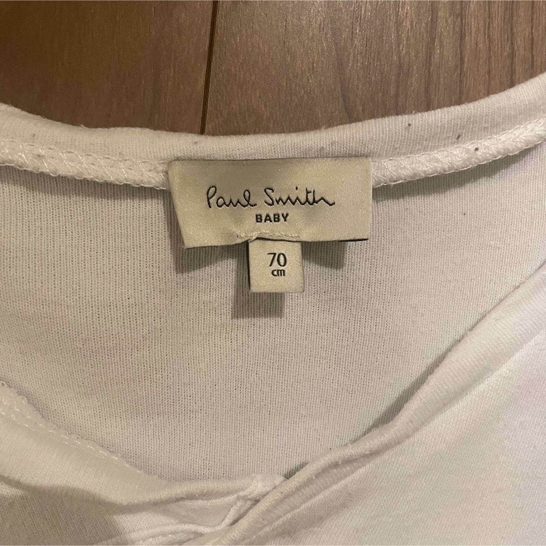 Paul Smith(ポールスミス)のポールスミス　長袖ロンパース　70 キッズ/ベビー/マタニティのベビー服(~85cm)(ロンパース)の商品写真