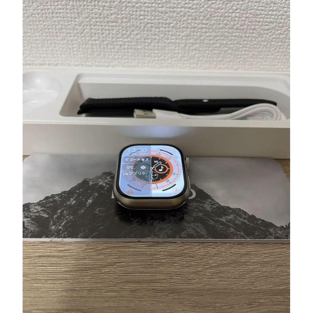 HK9 PRO スマートウォッチ　日本語対応　AppleWatchではありません メンズの時計(腕時計(デジタル))の商品写真