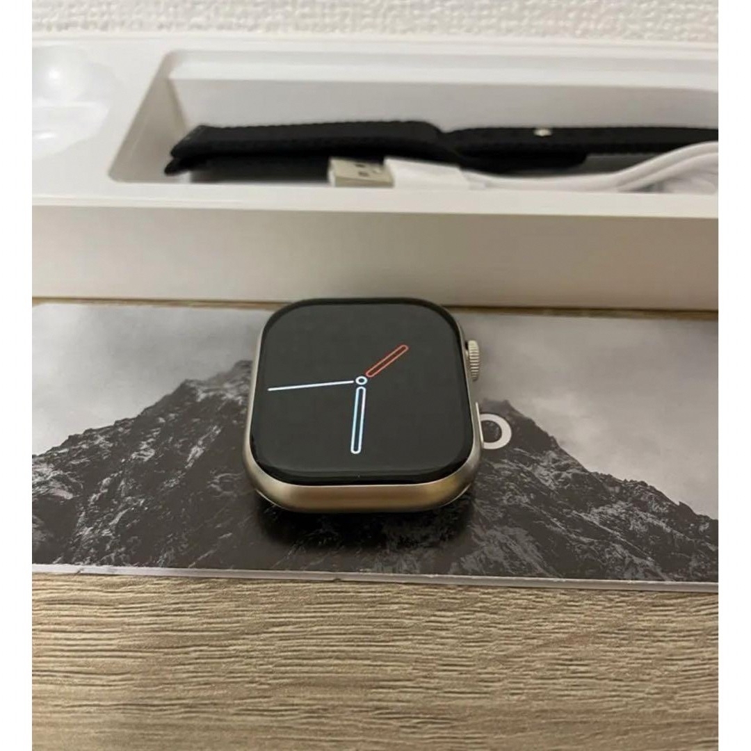 HK9 PRO スマートウォッチ　日本語対応　AppleWatchではありません メンズの時計(腕時計(デジタル))の商品写真