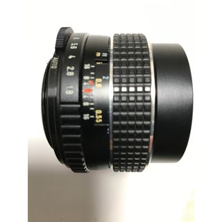 単焦点レンズ　F1.8  55mm とフード・フードケース付き(レンズ(単焦点))