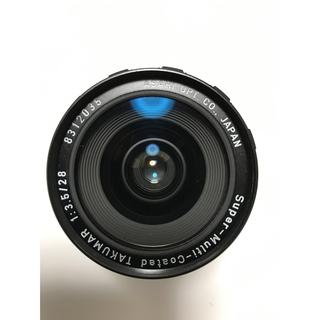 単焦点レンズ(広角)F3.5  28mm フード・フードケース・レンズケース付き(レンズ(単焦点))