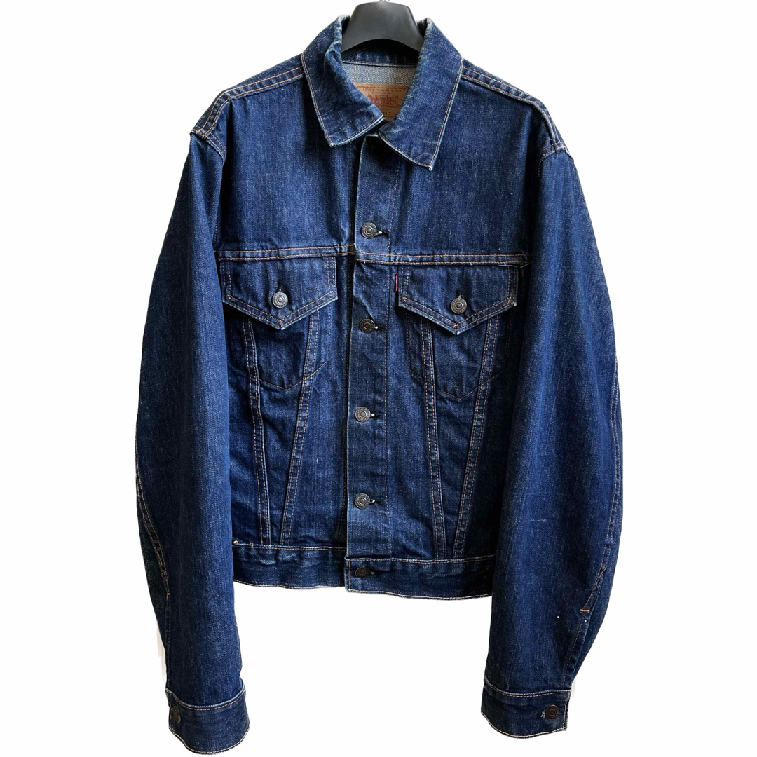1960s LEVIS 70505E デニムジャケット 真紺 1960s LEVIS 70505E デニムジャケット 真紺