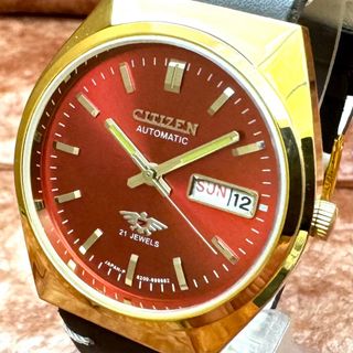 訳あり シチズン CITIZEN CR1507081 クロノメーター ヴィンテージ 手巻き メンズ _769171