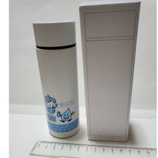 ハローキティ(ハローキティ)の非売品 東京都水道局 サンリオ 130ml ポケットサーモボトル ハローキティ(ノベルティグッズ)