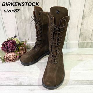 ビルケンシュトック(BIRKENSTOCK)のFootprints BIRKENSTOCKスエードロングブーツ10ホール240(ブーツ)