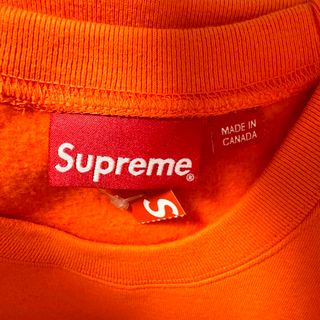 Supreme Nyc Crewneck "Dark Orange"