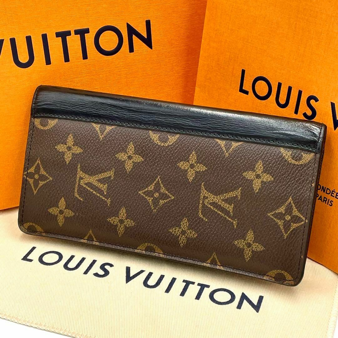 LOUIS VUITTON 長財布 モノグラム マカサー ポルトフォイユ タノン ...