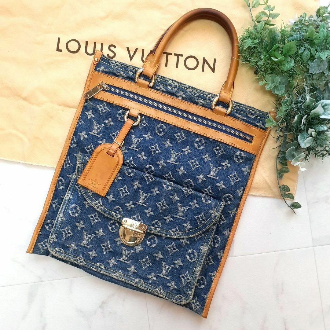 LOUIS VUITTON - ルイヴィトン デニム フラットショッパーの通販 by ...