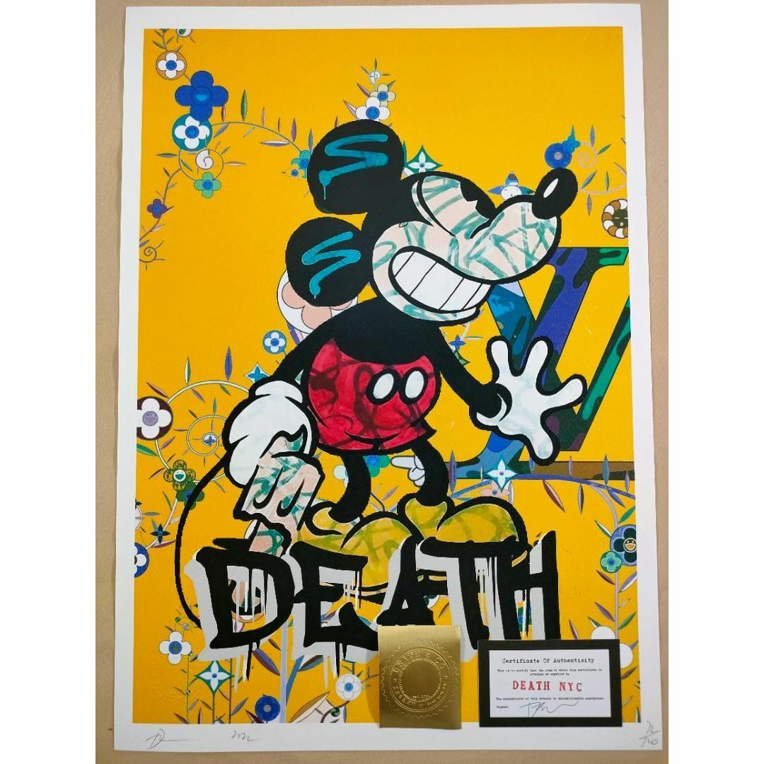 DEATH NYC ディズニー　ミッキー　アンディ　ウォーホル　アート　71ポップアート