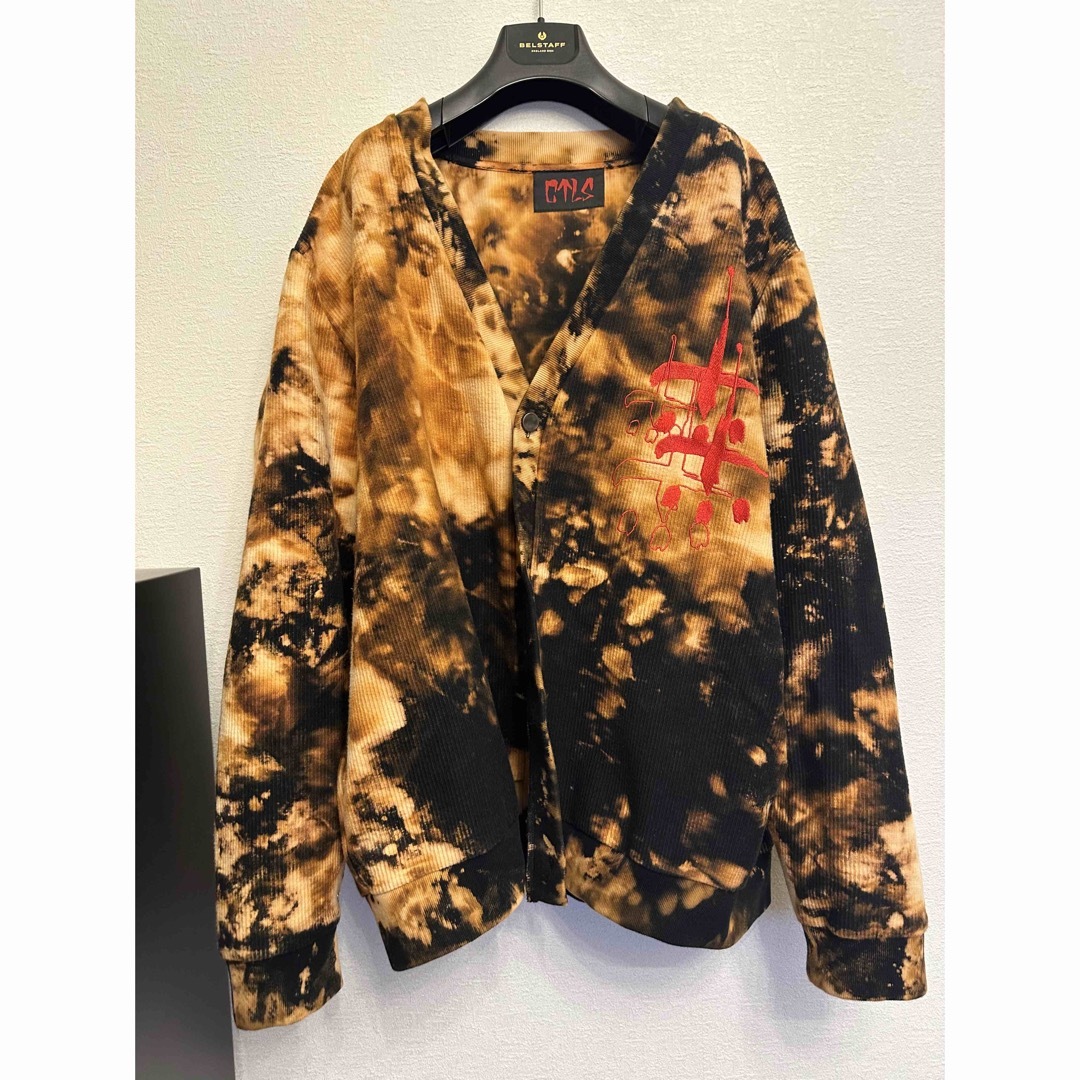 CVTVLIST bleached cardigan  メンズのトップス(ニット/セーター)の商品写真