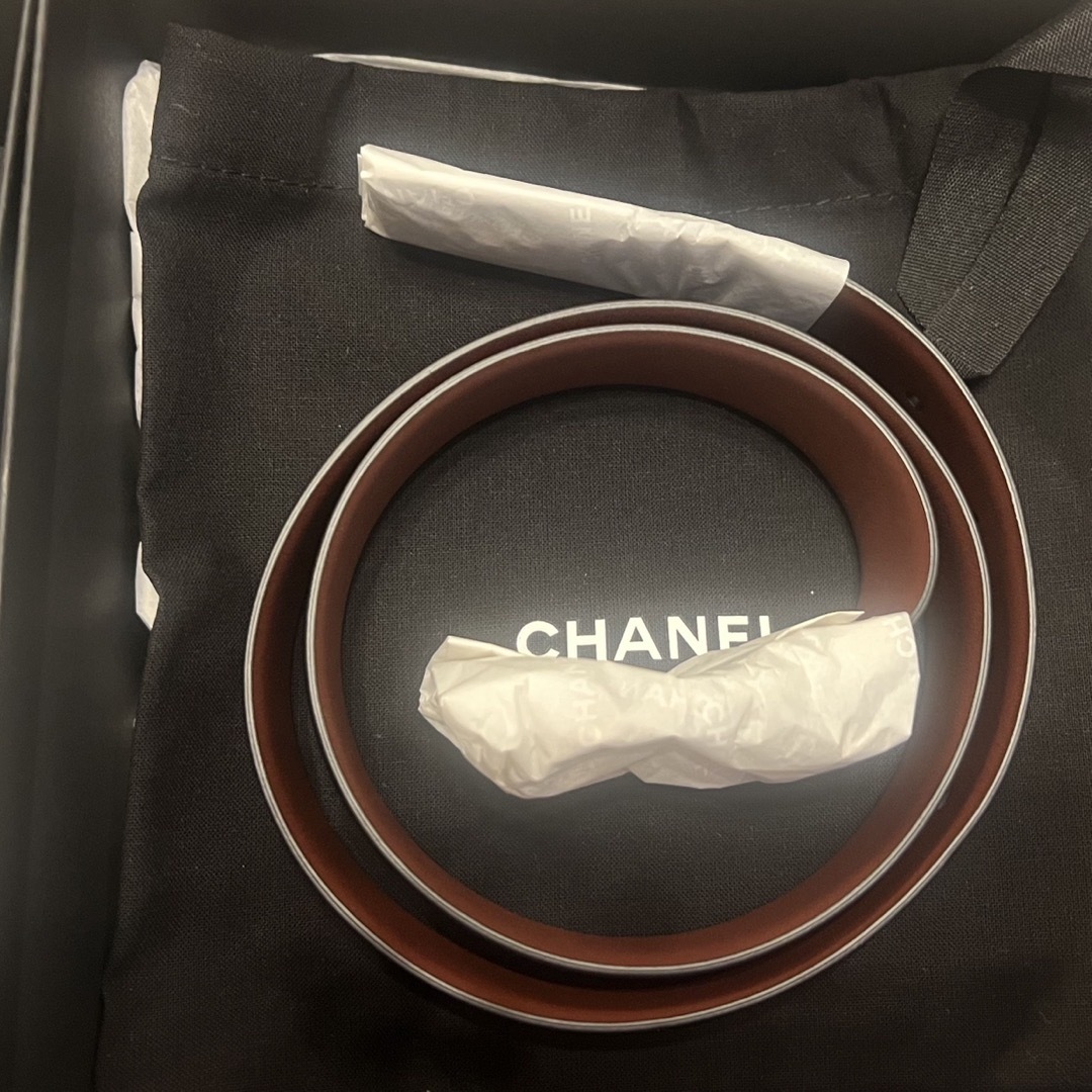 CHANEL(シャネル)の（美品）シャネル　ベルト カーフスキン レディースのファッション小物(ベルト)の商品写真