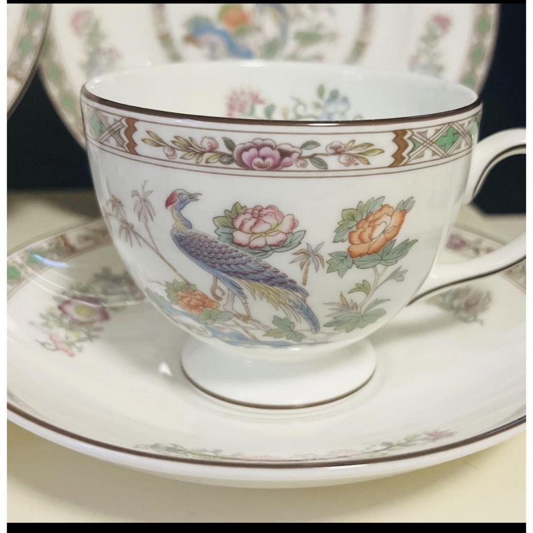 WEDGWOOD(ウェッジウッド)のウェッジウッド　クタニクレーン  リーカップ  トリオ　2セット インテリア/住まい/日用品のキッチン/食器(食器)の商品写真