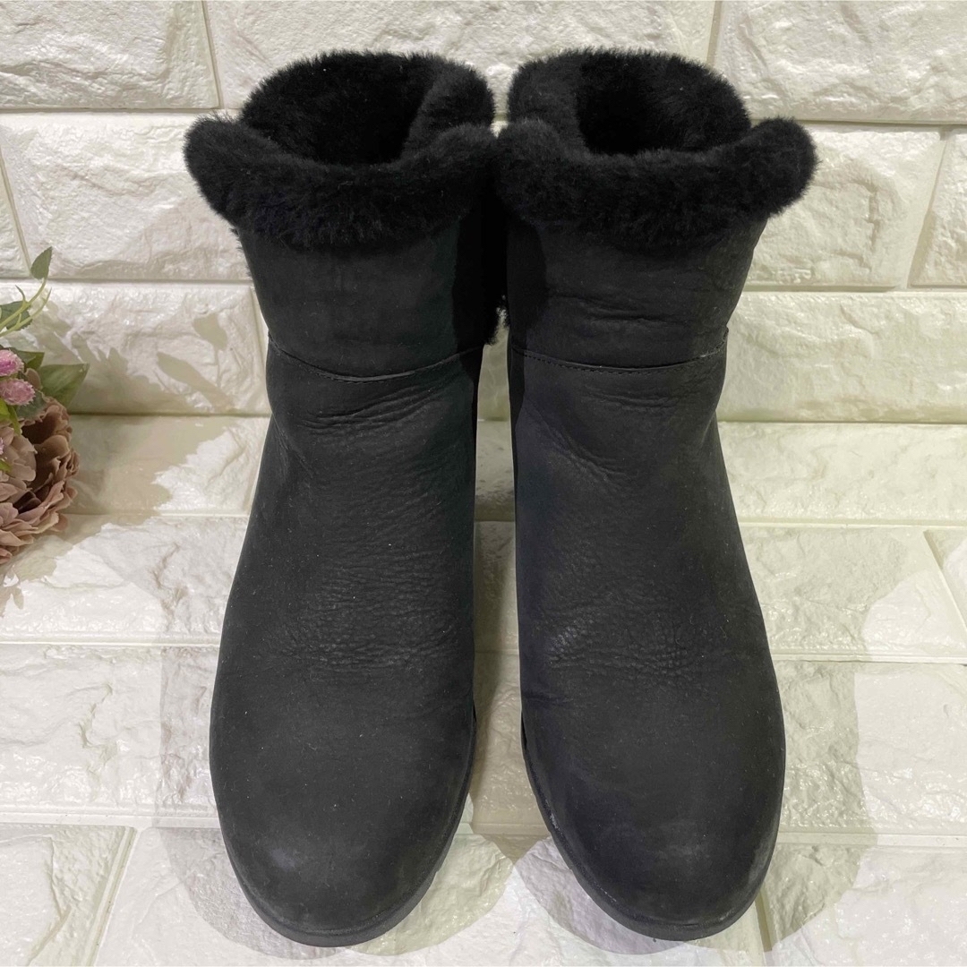 新品★UGG DEVORAH アグ デヴォラ ブーツ 24cm 黒 ブラック