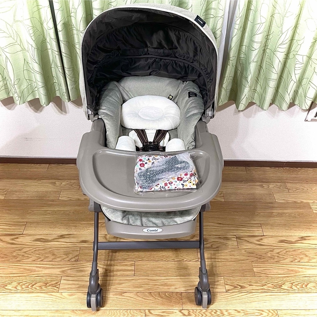 combi - 《美品》花柄カバー付き☆コンビ ネムリラ BEDiオートスウィグ