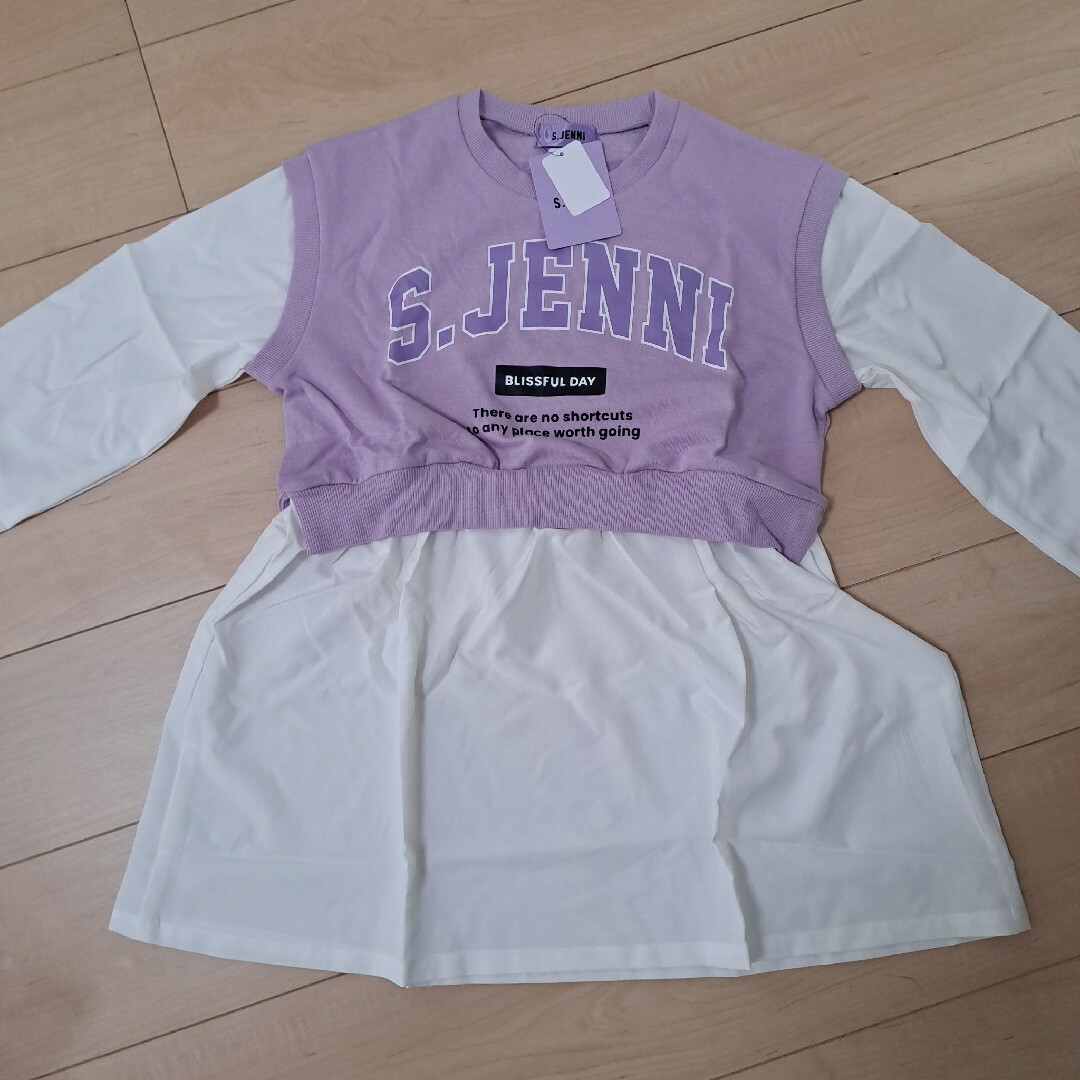 JENNI(ジェニィ)のシスタージェニィ　ワンピース キッズ/ベビー/マタニティのキッズ服女の子用(90cm~)(Tシャツ/カットソー)の商品写真