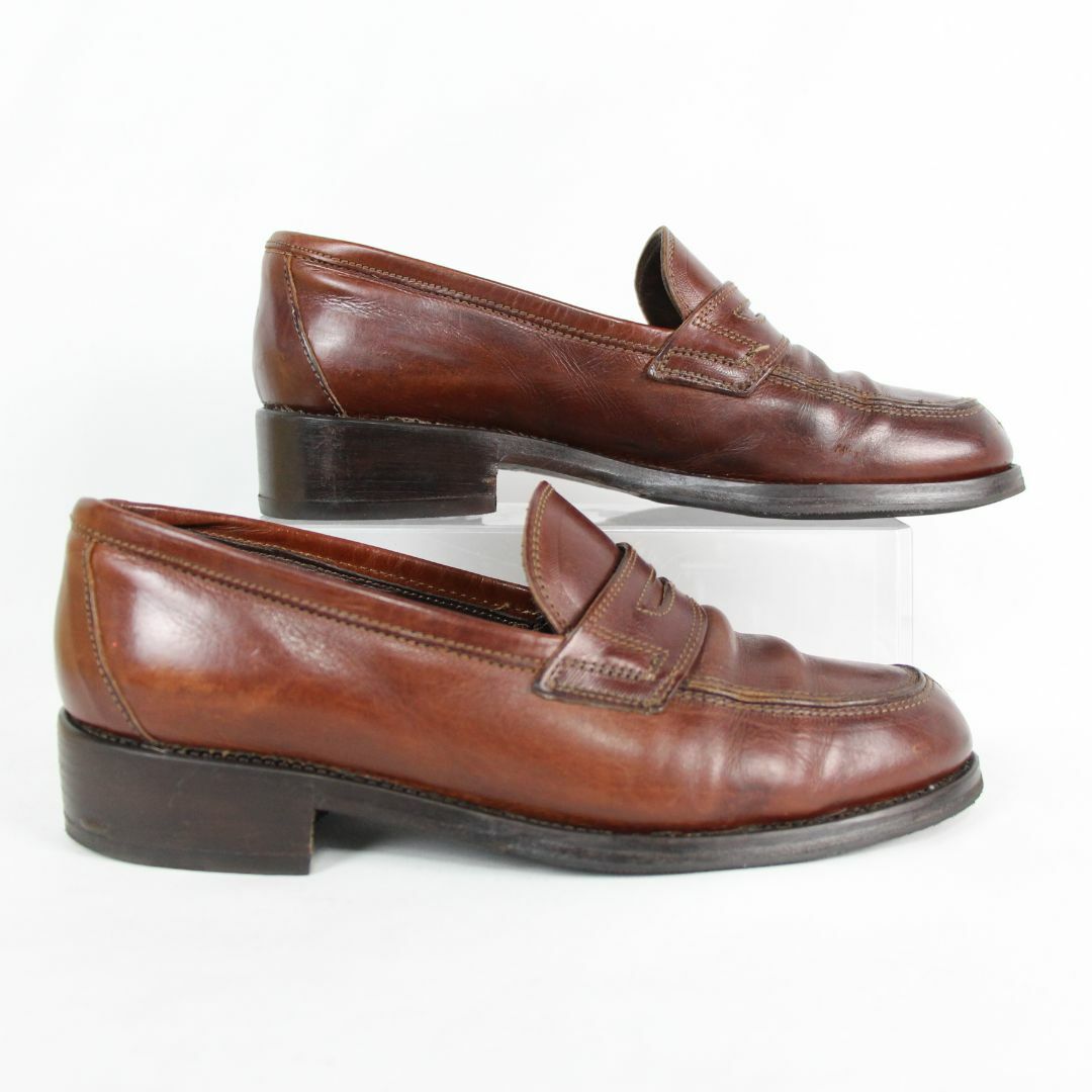 Bally(バリー)のバリー　コインローファー　Uチップ　36 1/2　23.5 ダークブラウン レディースの靴/シューズ(ローファー/革靴)の商品写真