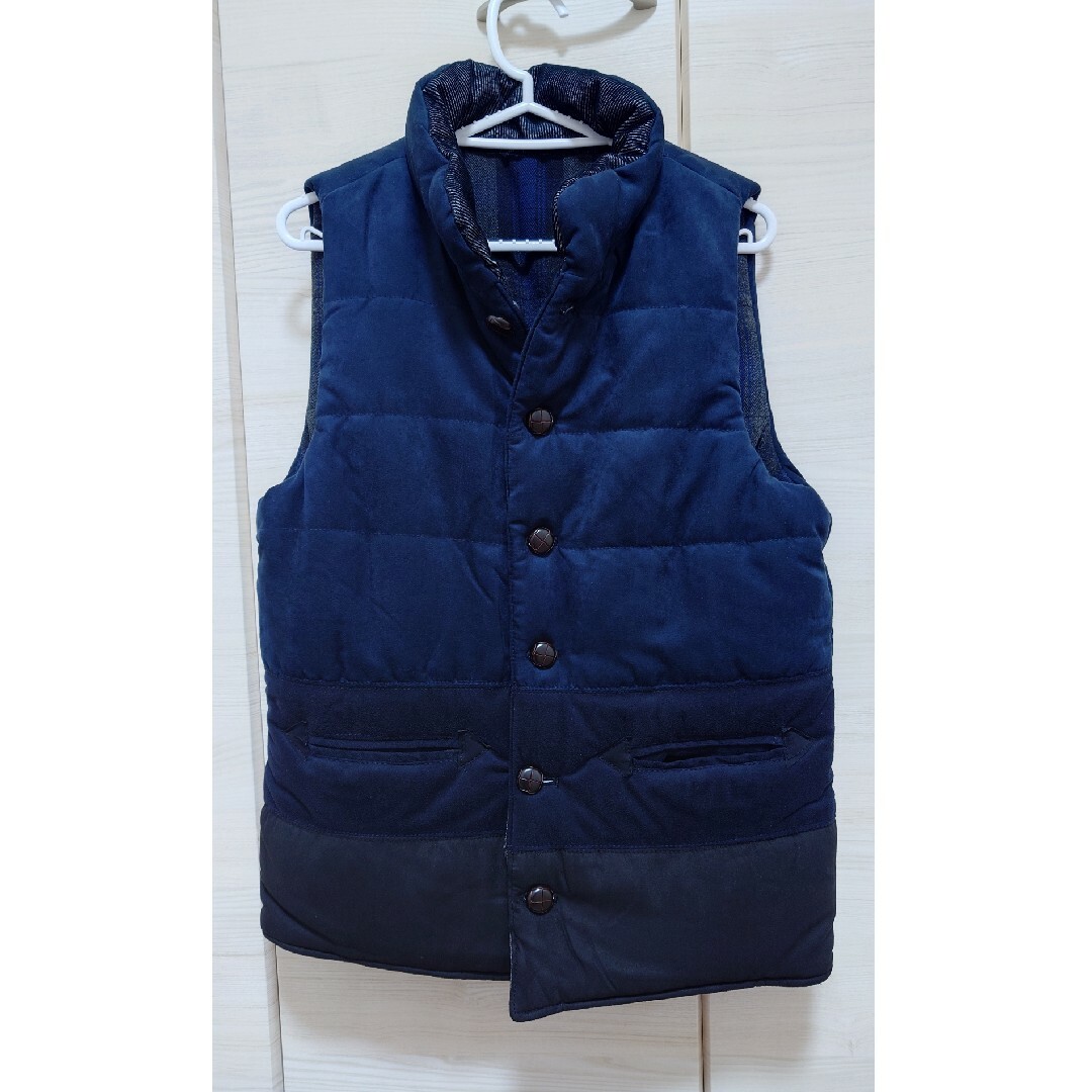 SCOTCH & SODA(スコッチアンドソーダ)のSCOTCH & SODA☆スコッチアンドソーダ☆リバーシブル☆ベスト☆XL メンズのジャケット/アウター(ダウンベスト)の商品写真