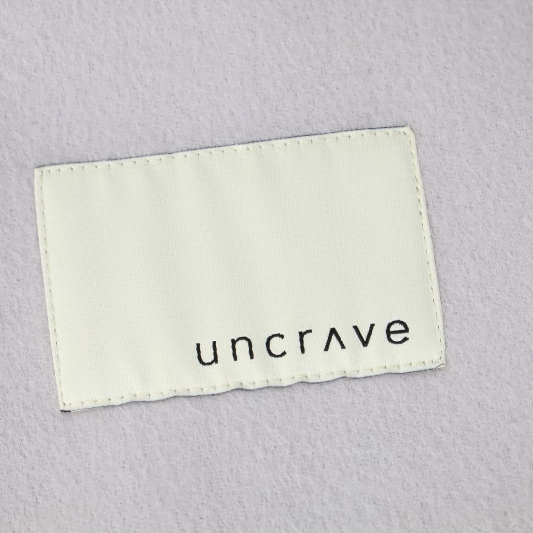 289k新品 uncrave アンクレイヴ リバー ショートコートラベンダー1