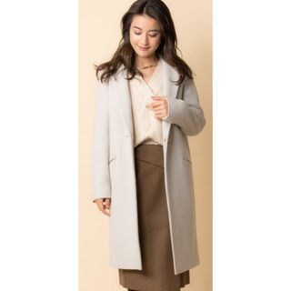 TONAL トーナル　チェスターコート　ロングコート　ベージュ　冬　美品✨