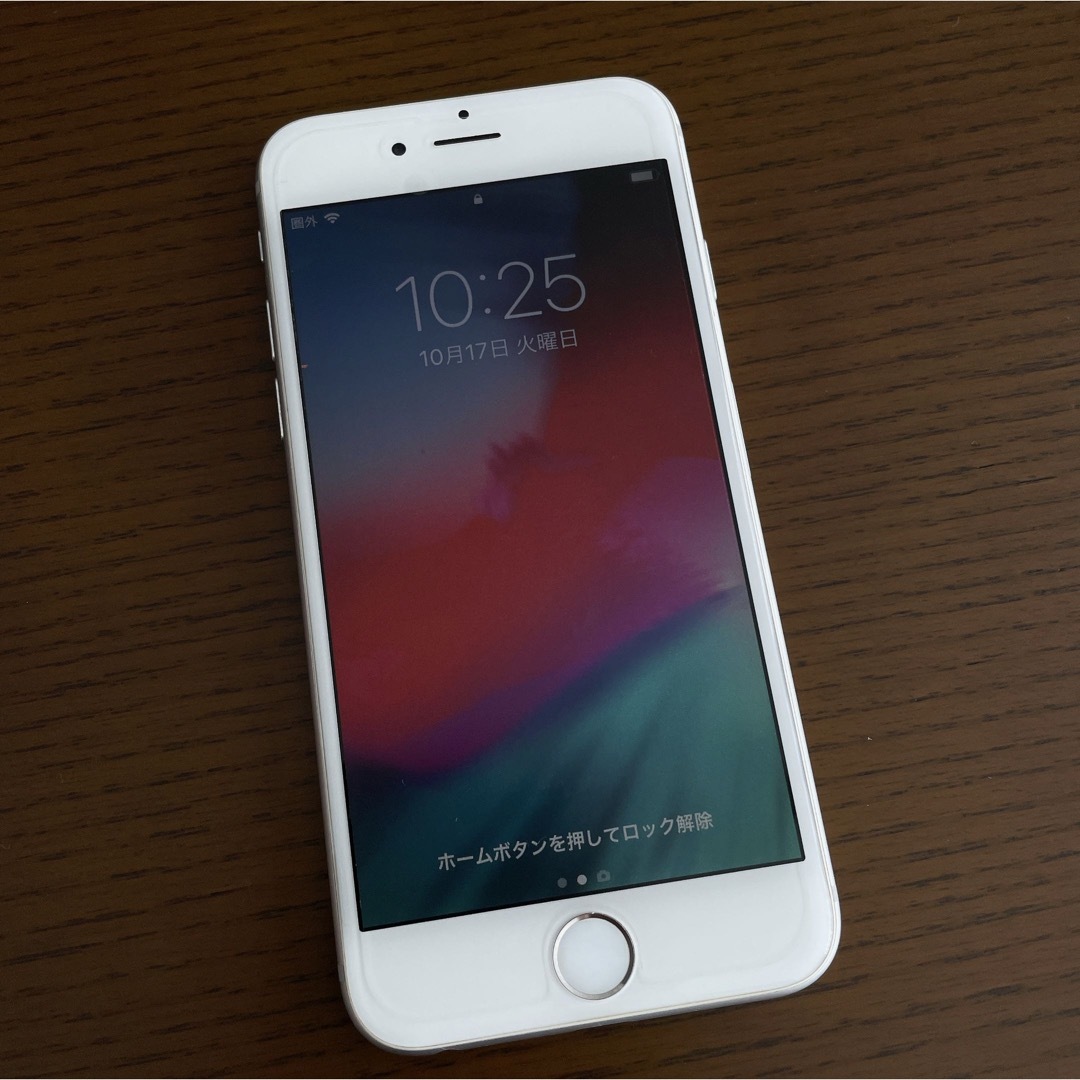 iPhone 6 本体 Silver 64 GB au - 携帯電話
