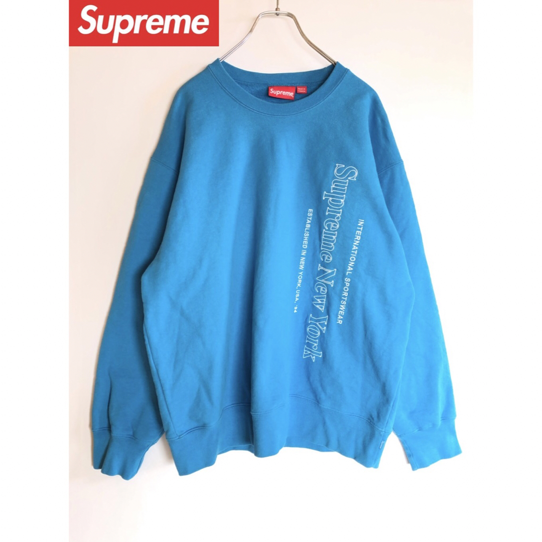 【美品】supreme スウェット Lサイズ