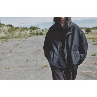 COMOLI - <火 23:59まで値下げ>comoli 製品染めナイロンアノラック
