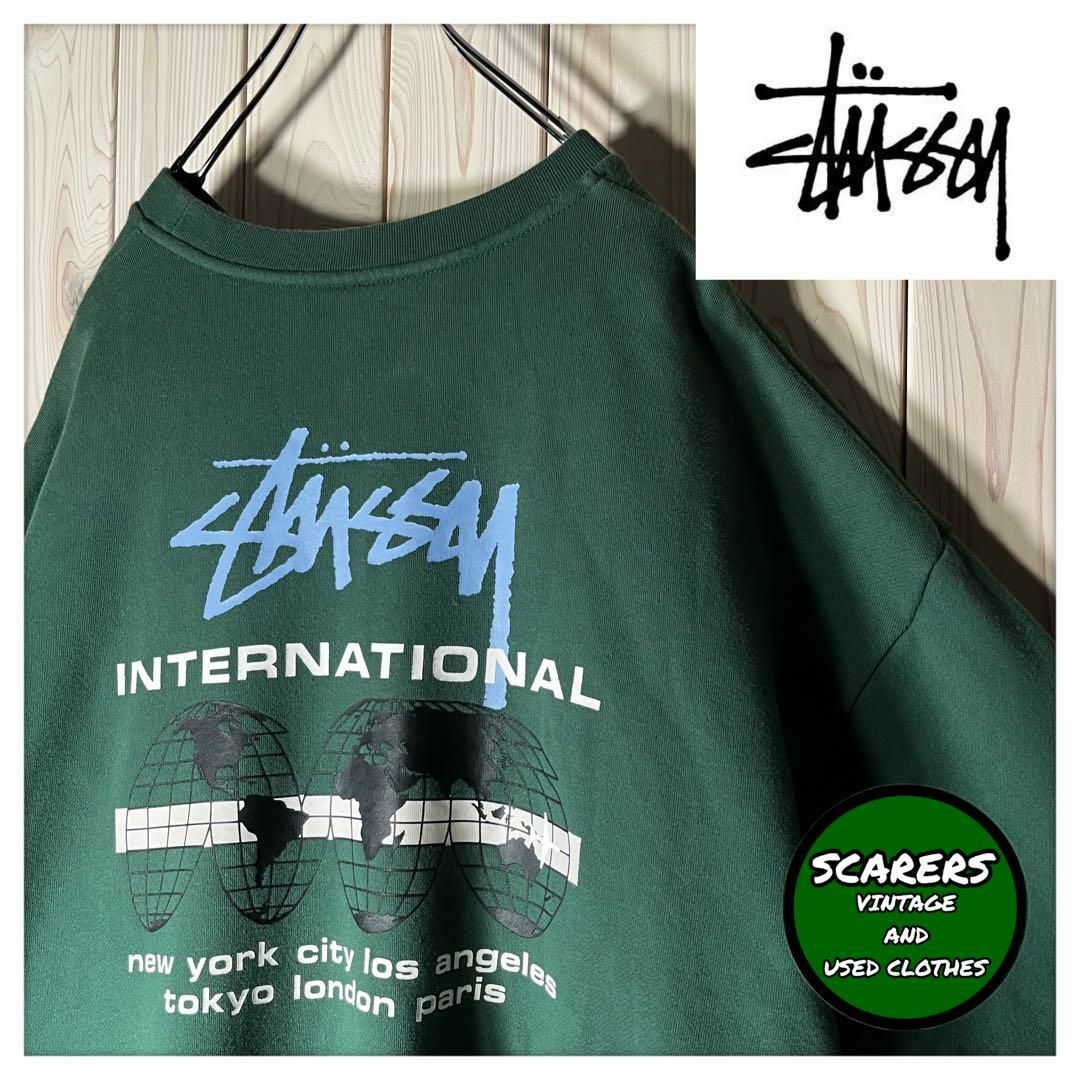 STUSSY - 【海外限定】ステューシー インターナショナル ストックロゴ ...