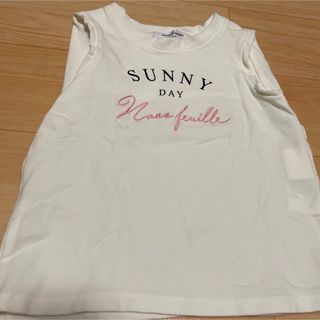 ナノフィーユ(NANO FEUILLE)のトップス　100センチ(Tシャツ/カットソー)