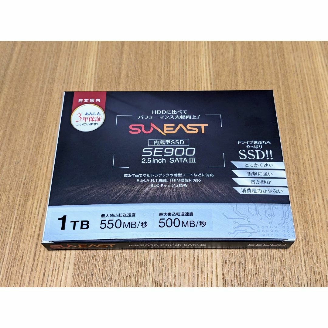 SSD 1TB SUNEAST SE90025ST-01TB スマホ/家電/カメラのPC/タブレット(PCパーツ)の商品写真