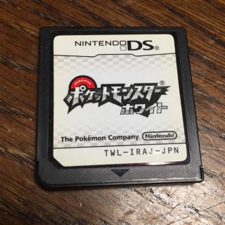 ニンテンドウ(任天堂)のポケットモンスター ホワイト DS ソフト(携帯用ゲームソフト)