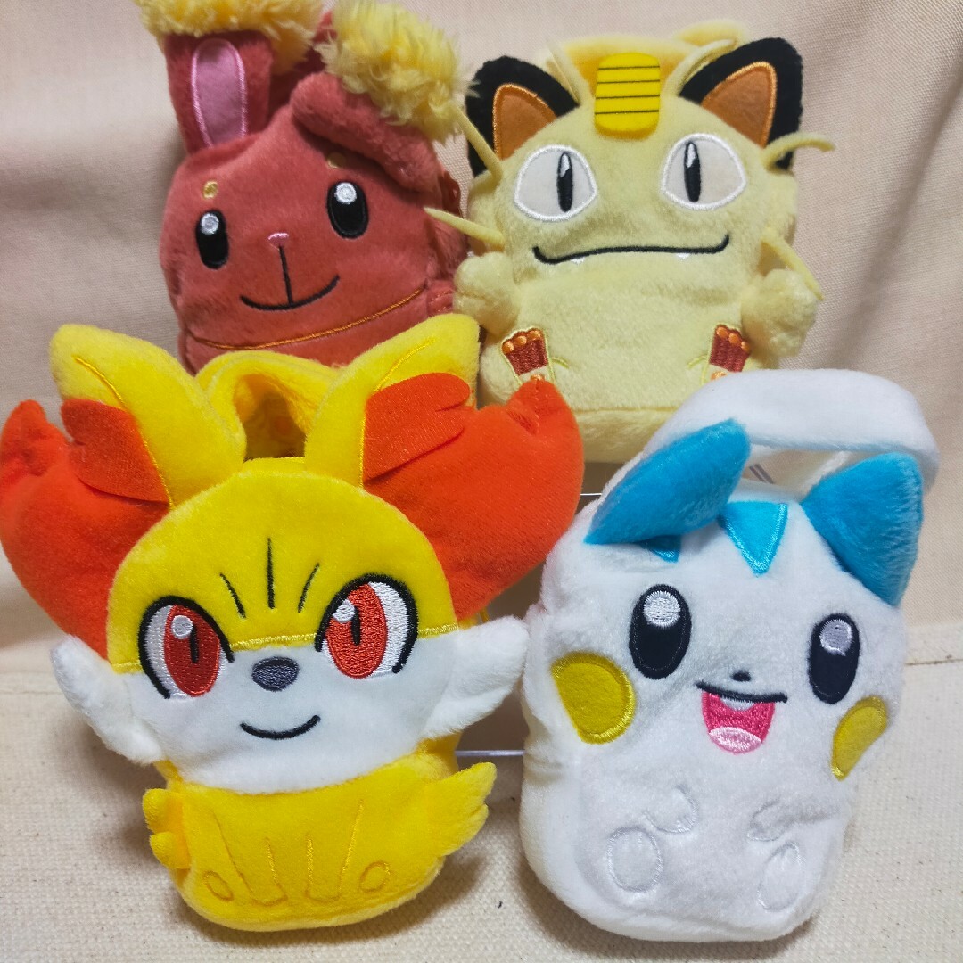 ポケモンぬいぐるみセット4種