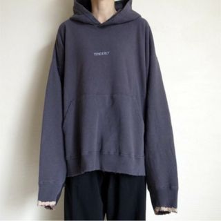 シュタイン(stein)の19aw stein oversized rebuild sweat hoodM(パーカー)