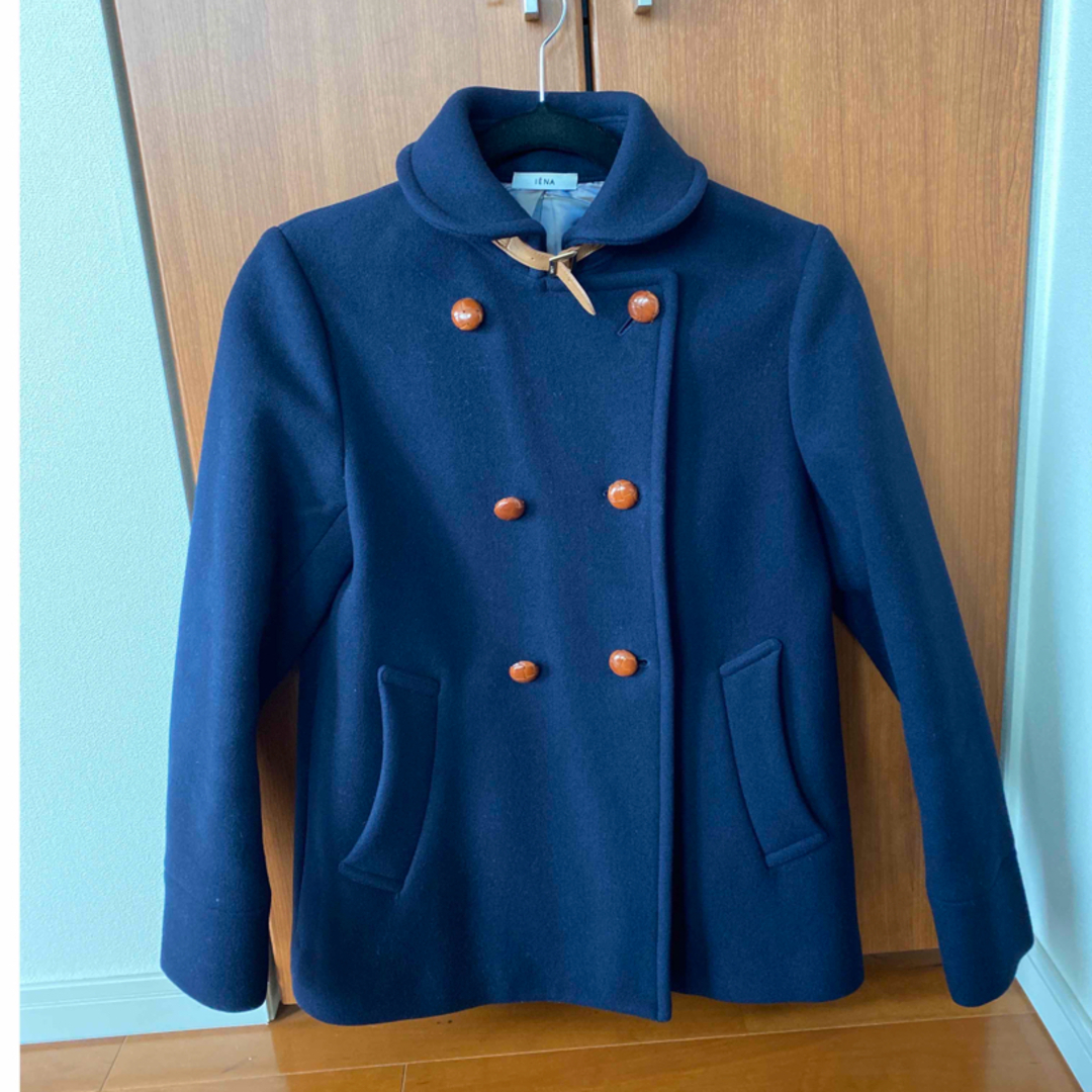 ◇美品◇ イエナ メルトン ショートコート くるみボタン