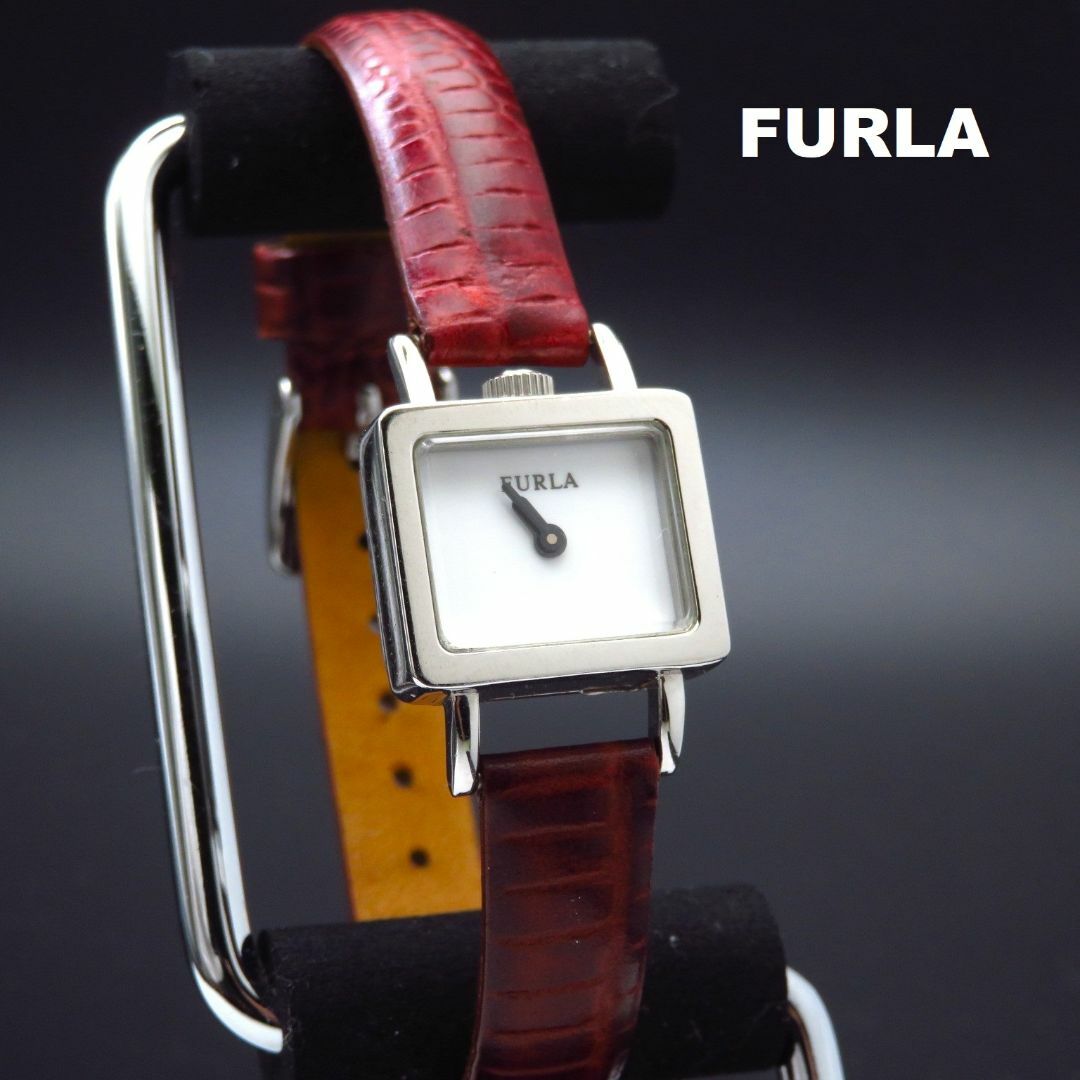 FURLA 腕時計 STEEL COLLECTION ホワイトダイアル | フリマアプリ ラクマ