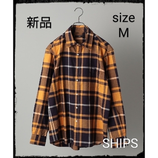 シップス(SHIPS)の【新品】SHIPS: 綿ビエラ ビッグチェック レギュラーカラーシャツ(シャツ)