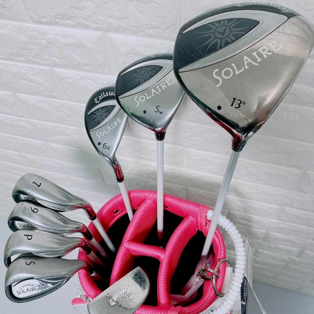 Callaway  Solaire ゴルフクラブ ハーフセット レディース 8本