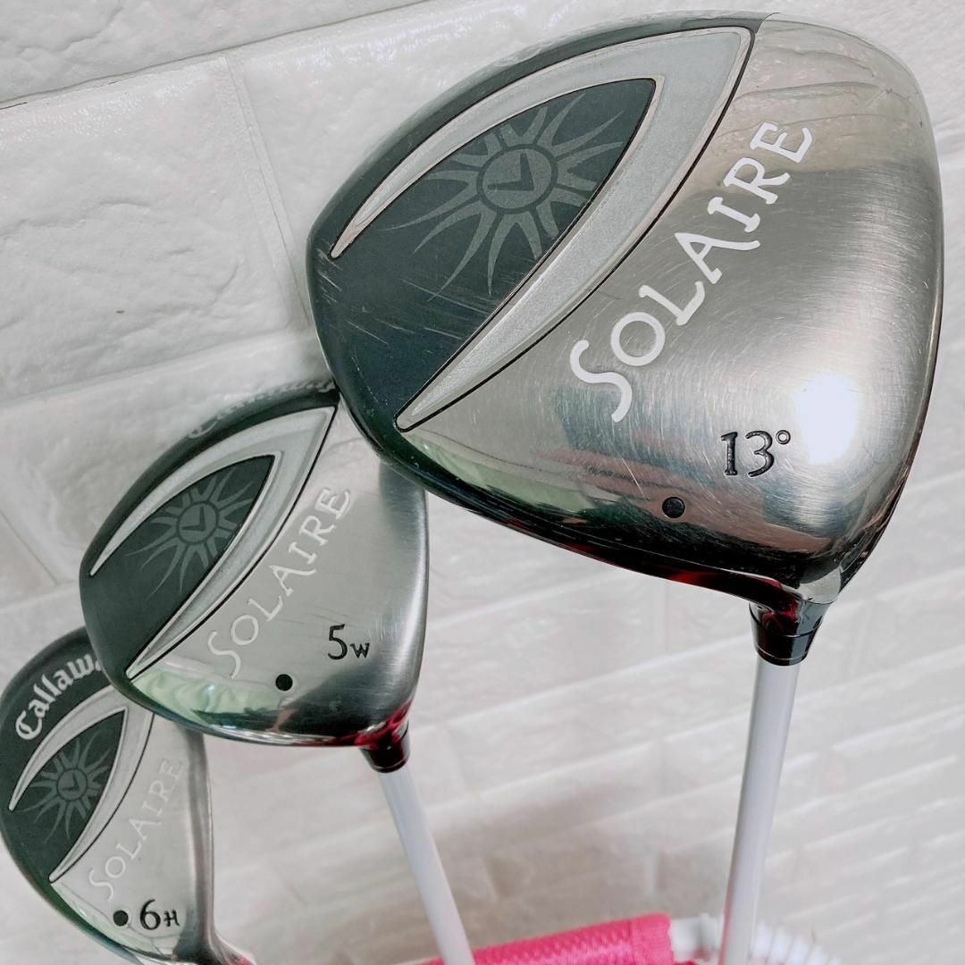 Callaway  Solaire ゴルフクラブ ハーフセット レディース 8本