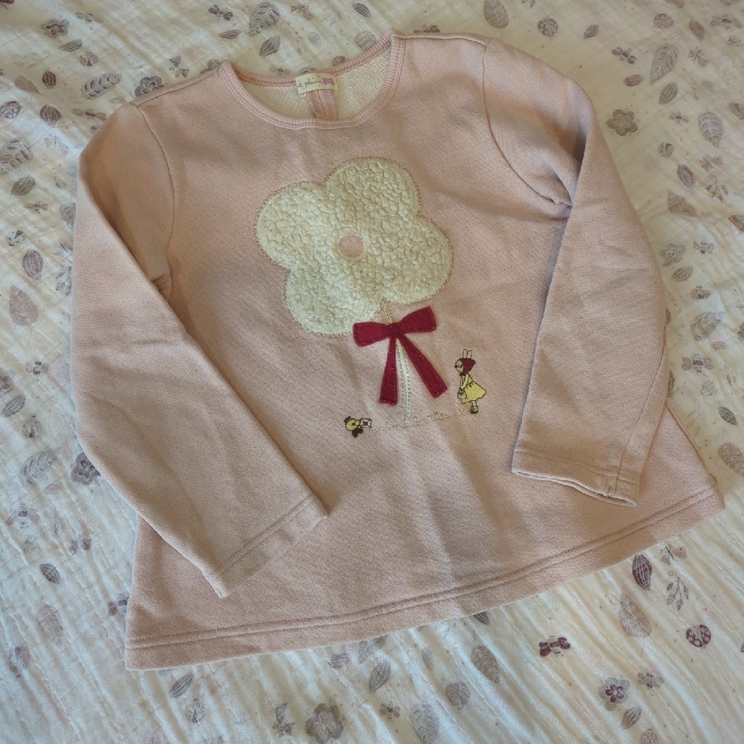 KP(ニットプランナー)のＫＰ トレーナー120 ピンク キッズ/ベビー/マタニティのキッズ服女の子用(90cm~)(その他)の商品写真