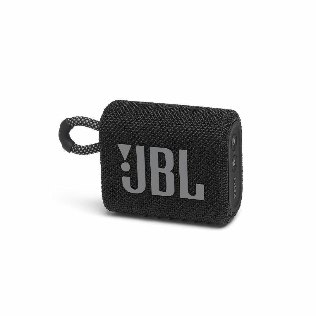 【色: ブラック】JBL GO3 Bluetoothスピーカー USB C充電/