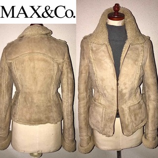MAX\u0026CO送料込マックスマーラ定価20〜30万円程リアルムートン毛皮ジャケット
