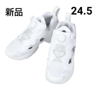 インスタポンプフューリー(INSTAPUMP FURY（Reebok）)の新品タグ付き リーボック インスタ ポンプフューリー 白 ホワイト  24.5(スニーカー)